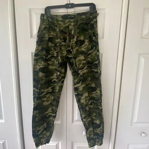 Almost Famous Tapered Camo Cargo Pants